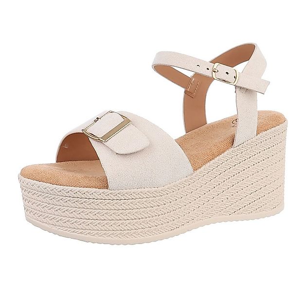 Ital-Design Elegante Plateau-Sandalen für jeden Anlass Plateausandaletten ( günstig online kaufen