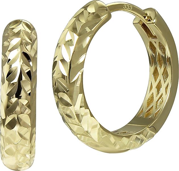 GoldDream Paar Creolen GoldDream Creole Cut 18mm Ohrring Gold (Creolen), Da günstig online kaufen