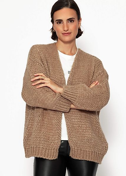 SASSYCLASSY Cardigan Oversize Cardigan aus Strick günstig online kaufen