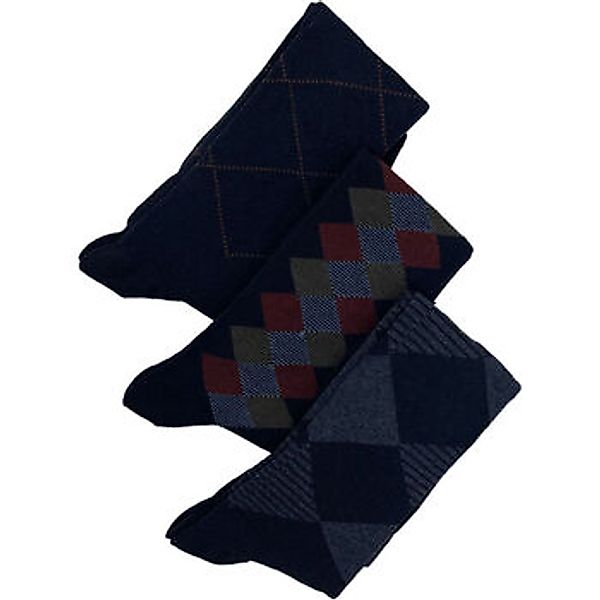 Duca Di Morrone  Socken Venezia - Blue Tripack Socks günstig online kaufen