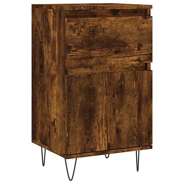 vidaXL Sideboard Räuchereiche 40x35x70 cm Holzwerkstoff 831158 günstig online kaufen