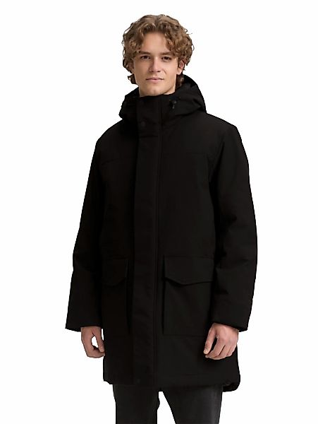 TOM TAILOR Denim Parka mit Kapuze mit wasserabweisender Funktion günstig online kaufen