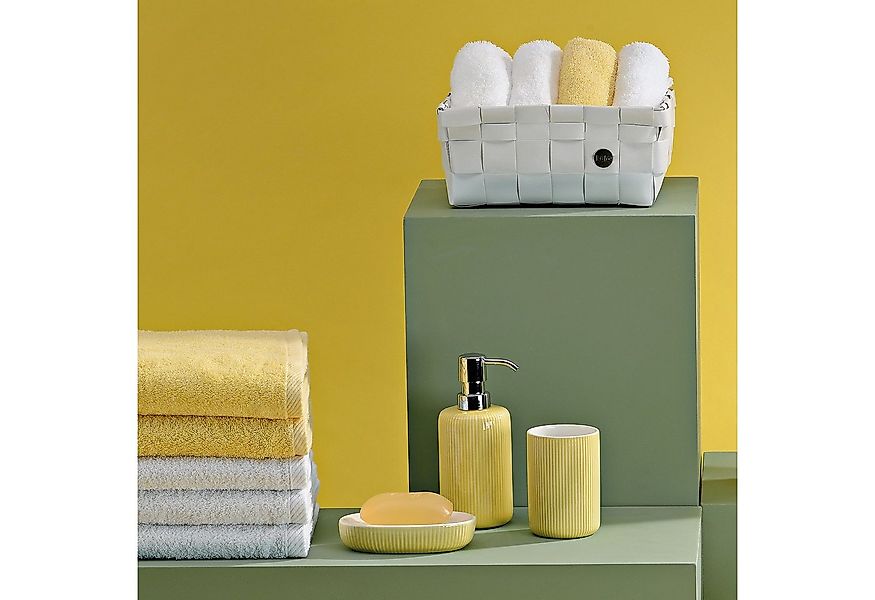 kela Seifenspender Ava, glänzende Keramik, 350 ml, austauschbarer Pumpkopf günstig online kaufen