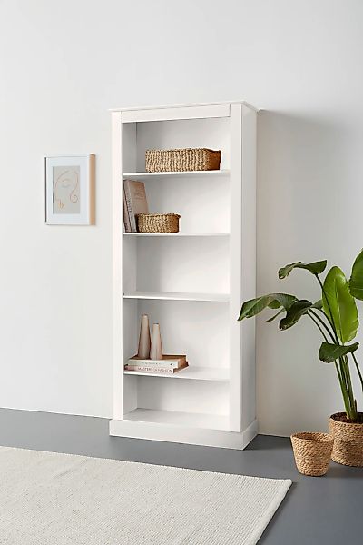 OTTO home Bücherregal "Liotta" mit 4 verstellbare Einlegeböden, aus massive günstig online kaufen