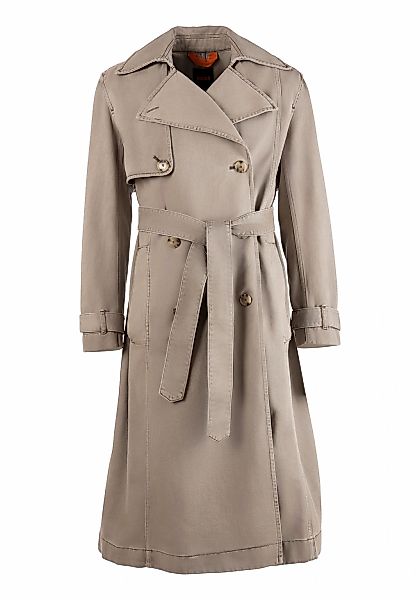 BOSS ORANGE Trenchcoat "C Chenny-D", (2 tlg., mit Bindegürtel), mit Reversk günstig online kaufen