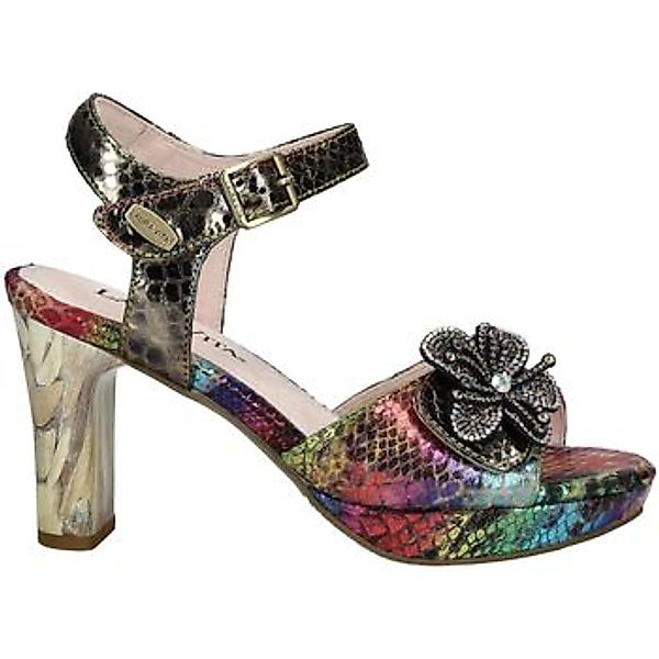 LAURA VITA High-Heel-Sandalette "LAURA VITA Sandalen Leder/Textil" günstig online kaufen