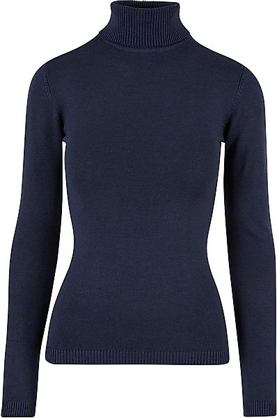 URBAN CLASSICS Rundhalspullover Ladies Knitted Turtleneck günstig online kaufen