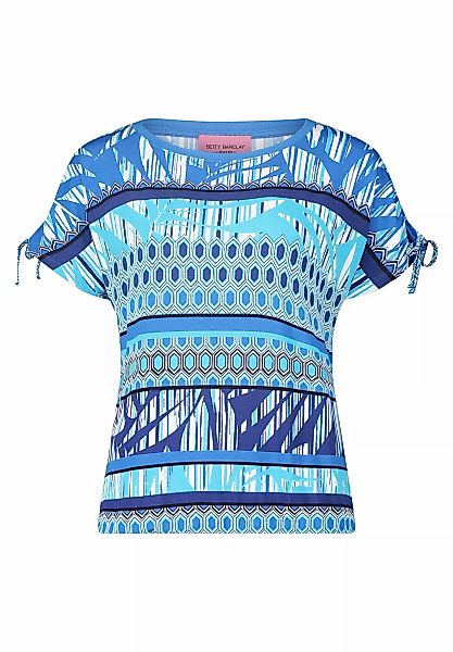 Betty Barclay Kurzarmshirt "Betty Barclay Casual-Shirt mit Raffung", Druck günstig online kaufen