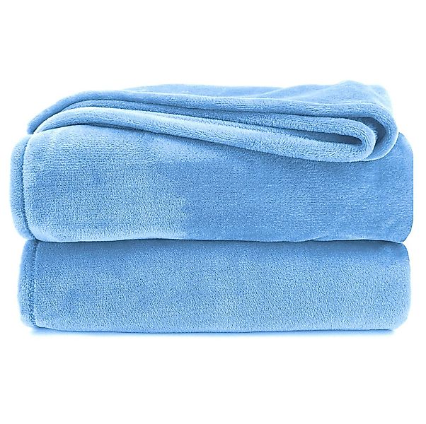 Wohndecke Premium Super Soft Flanell Kuscheldecke günstig online kaufen