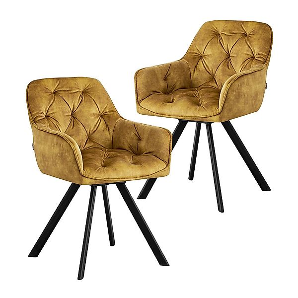 B&D home Polsterstuhl DIETER (2er Set, günstig online kaufen