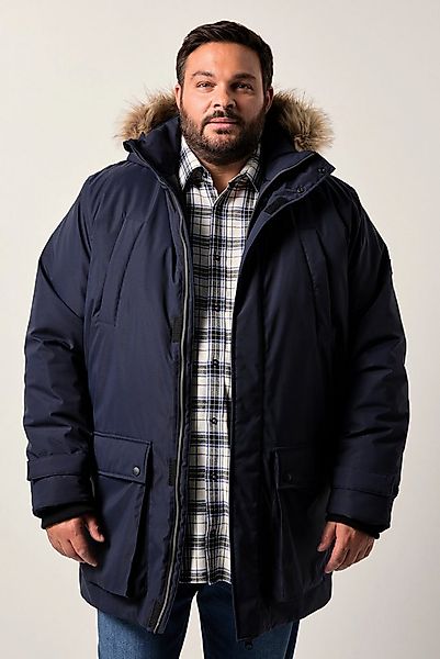 Men Plus Parka Men+ Funktions-Parka Kapuze mit Kunstfellbesatz bis 8 XL günstig online kaufen