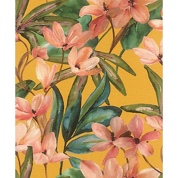 Rasch Vliestapete Magnolia - Selbstklebende Tapete Blumen von tesa® x rasch günstig online kaufen