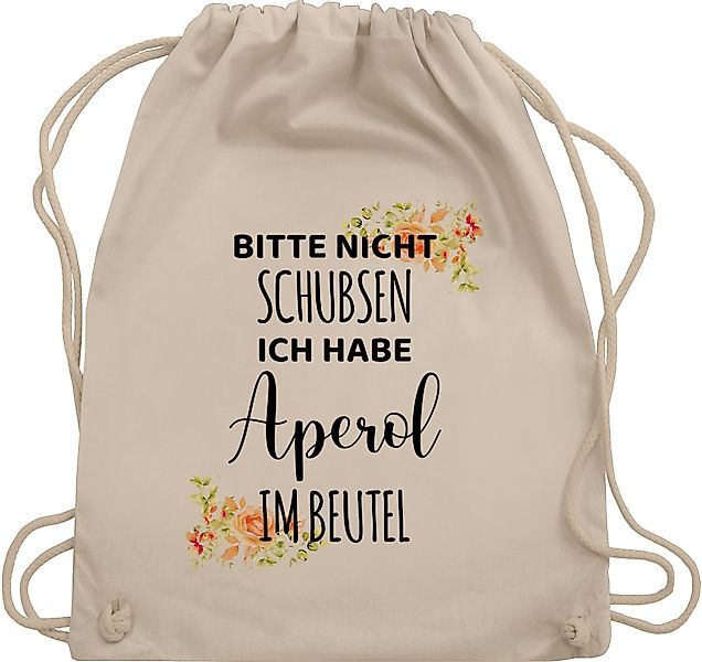 Shirtracer Turnbeutel Bitte nicht schubsen ich günstig online kaufen