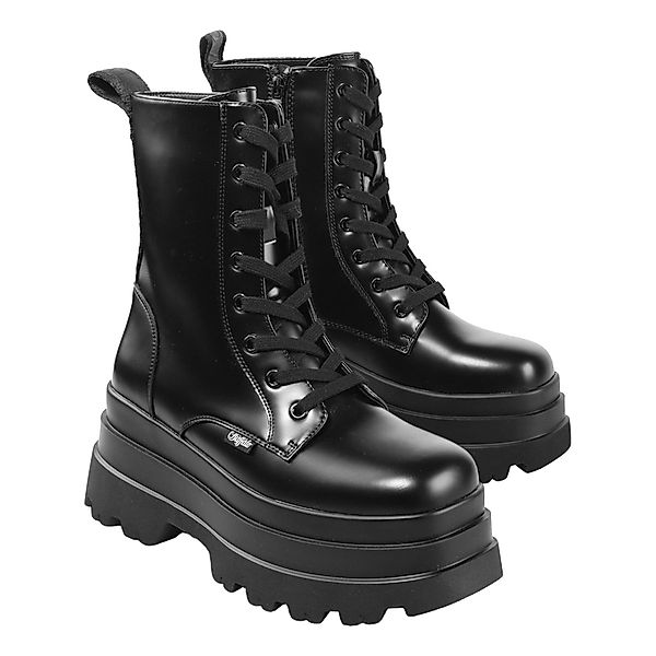 Buffalo Jupiter Lace Up Mid Plateaustiefel günstig online kaufen