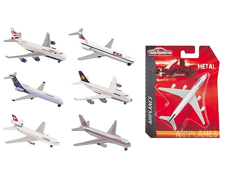 majORETTE Spielzeug-Auto Majorette Airplane Assortment, Lieferumfang günstig online kaufen