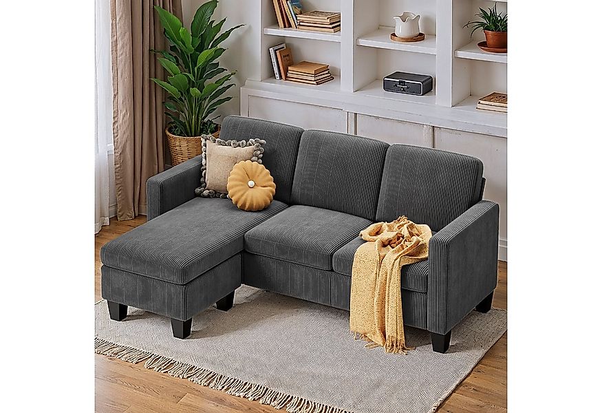 Bealife Ecksofa L-Form, B: 188cm,mit Schlaffunktion günstig online kaufen