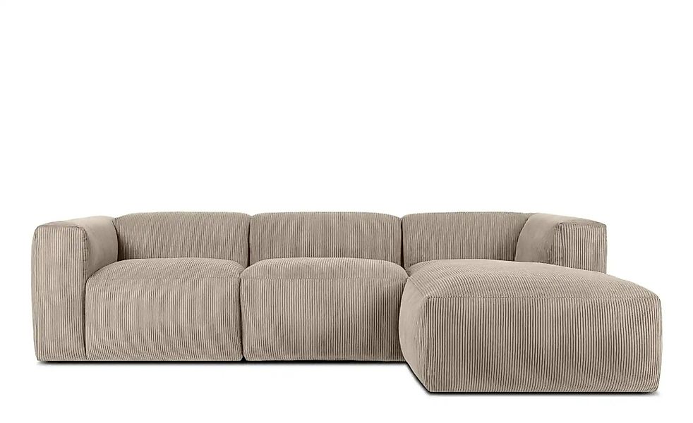 KONSIMO Ecksofa  Buffo ¦ beige ¦ Maße (cm): B: 285 H: 73 Polstermöbel > Sof günstig online kaufen