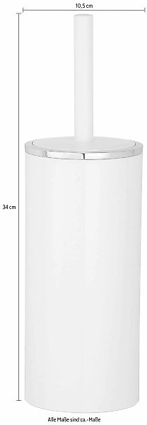 WENKO WC-Garnitur Inca, Bürstenkopf-Durchmesser 7,5 cm günstig online kaufen