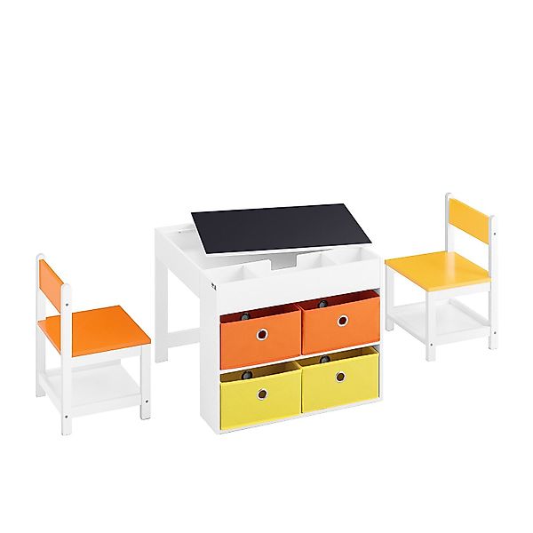 SoBuy Kindersitzgruppe KMB75, Kindertisch mit 2 günstig online kaufen
