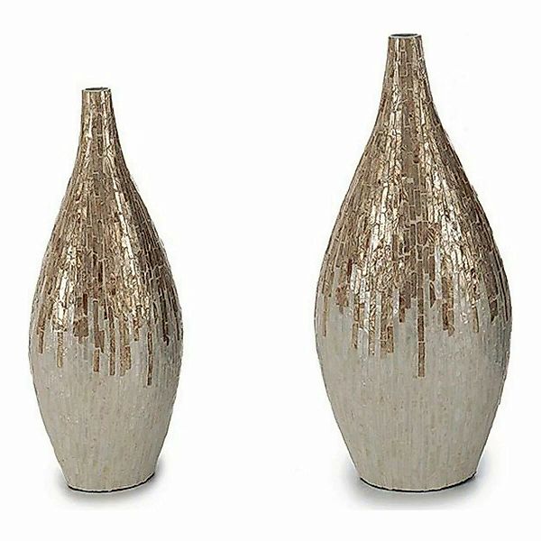Vase Silber (21 X 63 X 28	 Cm) günstig online kaufen