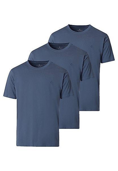 CASAMODA T-Shirt 3er Pack Basic (Spar-Set, 3-tlg) T-Shirt - Baumwolle - Atm günstig online kaufen