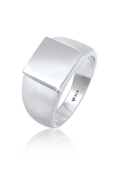 Kuzzoi Siegelring Herren Siegelring Rechteckig Klassik 925 Silber günstig online kaufen