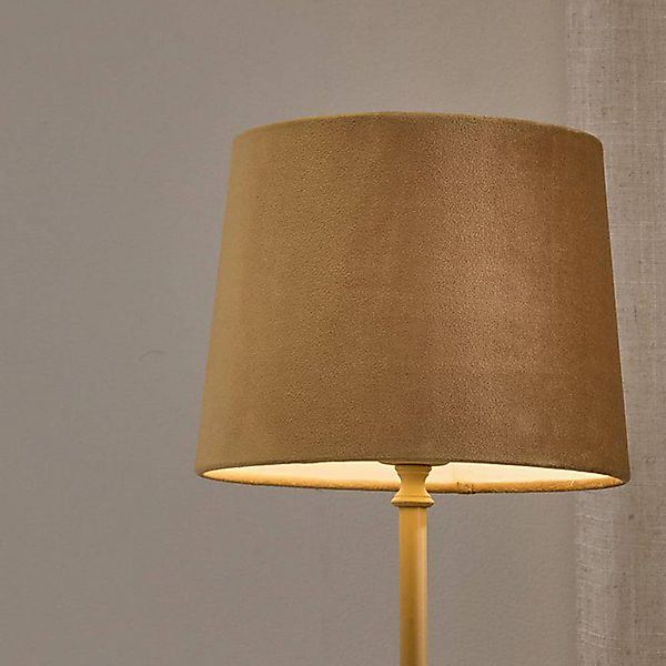 PR Home Tischlampe Tove, gelb, Höhe 56 cm, Metall/Stoff günstig online kaufen
