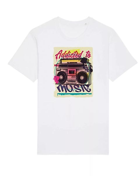 Addicted To Music | T-shirt Unisex günstig online kaufen