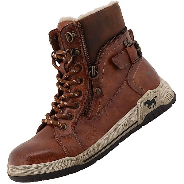 Mustang Shoes 15M0092001-cognac Stiefelette günstig online kaufen