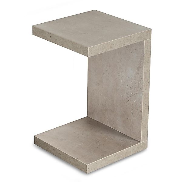 Levandeo® Couchtisch, Beistelltisch Coco Kernbuche 32x32cm günstig online kaufen