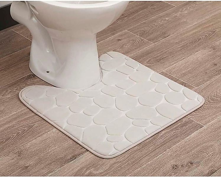 LikeKa WC-Vorleger mit Ausschnitt, Weicher Badezimmerteppich Badteppich mit günstig online kaufen