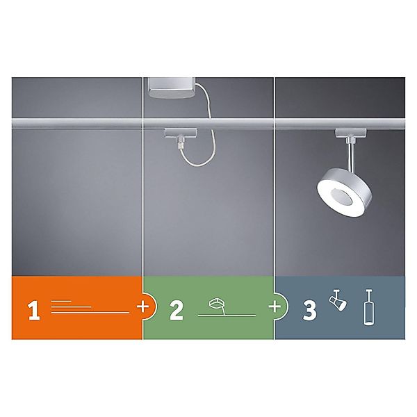 Paulmann Schienensystem-Leuchten Urail, ohne Leuchtmittel, G9 günstig online kaufen