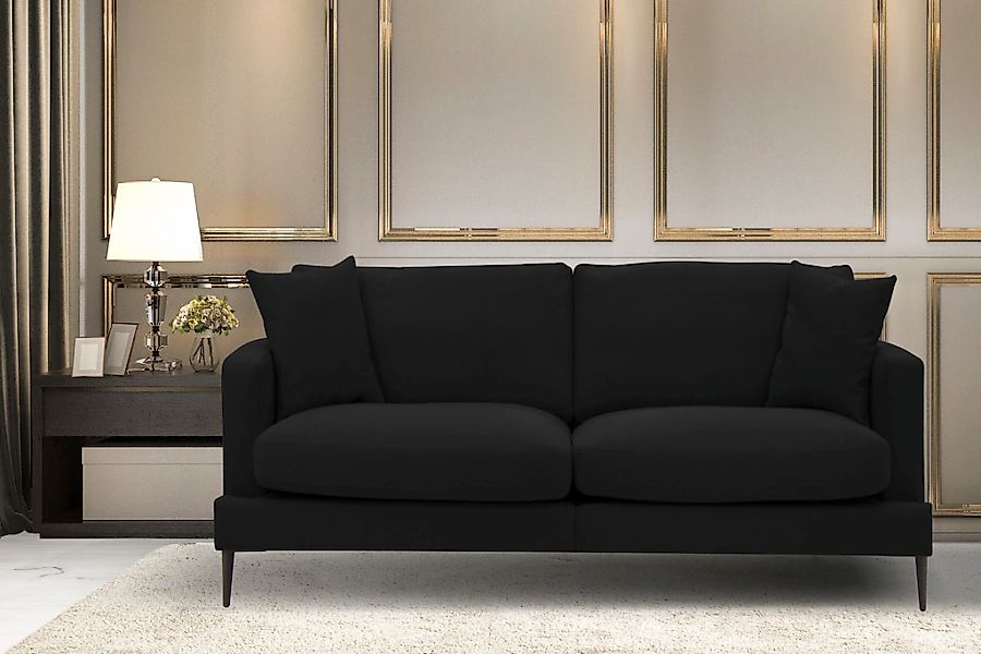 Home affaire 2-Sitzer "Cozy elegantes Designsofa, Maße B/T/H: 151/97/80 cm" günstig online kaufen