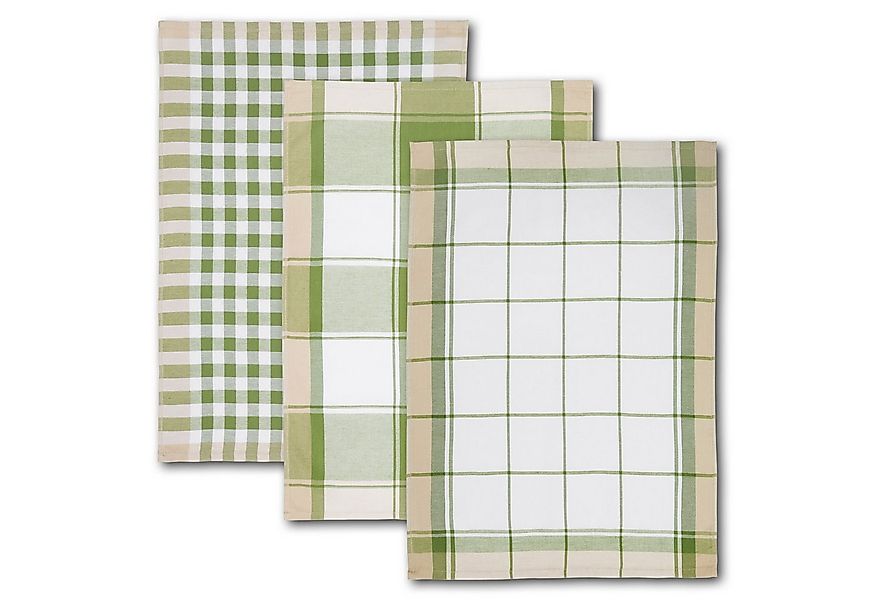 Dyckhoff Geschirrtuch KARO, Maße je Tuch ca. 50x70 cm, aus 100% Baumwolle, günstig online kaufen