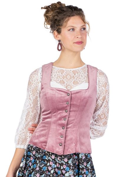 Spieth & Wensky Trachtenbluse Samtmieder - günstig online kaufen