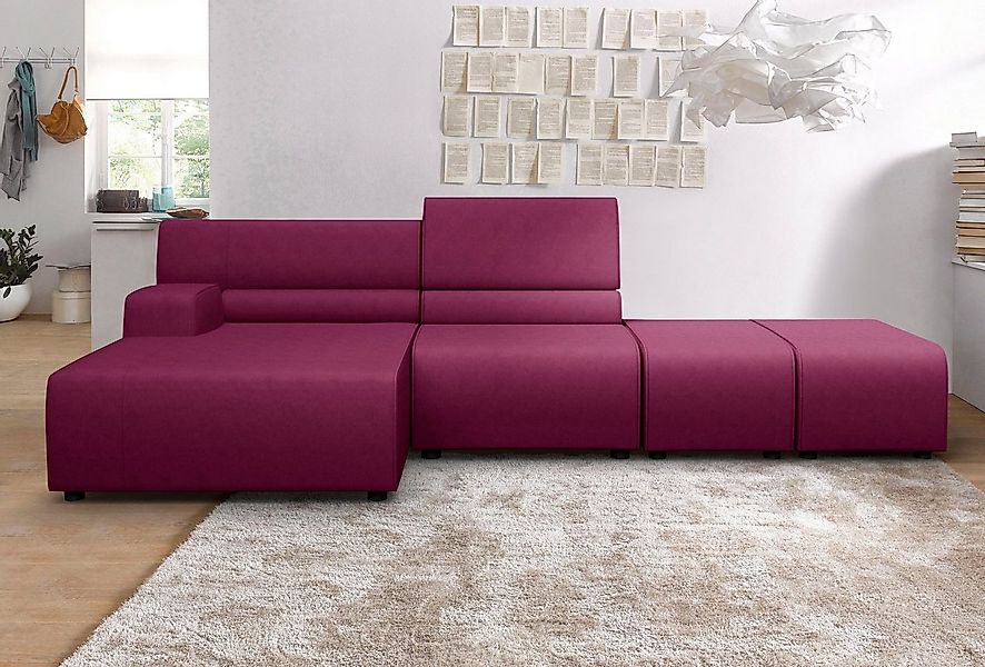 Egoitaliano Ecksofa Babouche, Designsofa mit außergewöhnlichem Sitzkomfort günstig online kaufen