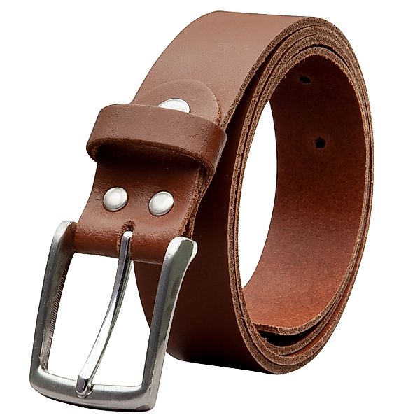 COLOGNEBELT Ledergürtel OM311-SL-Hellbraun MADE IN GERMANY, günstig online kaufen