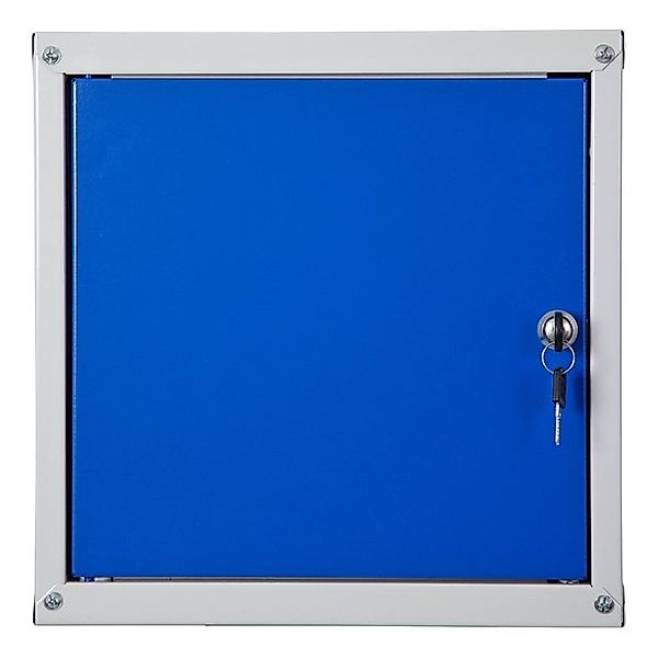 PROREGAL® Spind Schließfachwürfel Cubic 35x35x35cm Grau/Blau günstig online kaufen