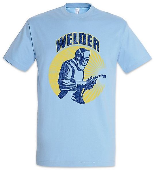 Urban Backwoods Print-Shirt Urban Backwoods Welder II Herren T-Shirt Hellbl günstig online kaufen