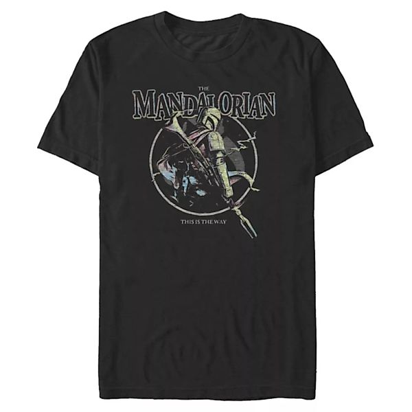 Star Wars - The Mandalorian - Mandalorian Pastel Pop - Männer T-Shirt günstig online kaufen