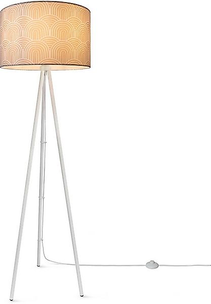 Paco Home Stehlampe Trina Pillar, ohne Leuchtmittel, Wohnzimmer Stehleuchte günstig online kaufen