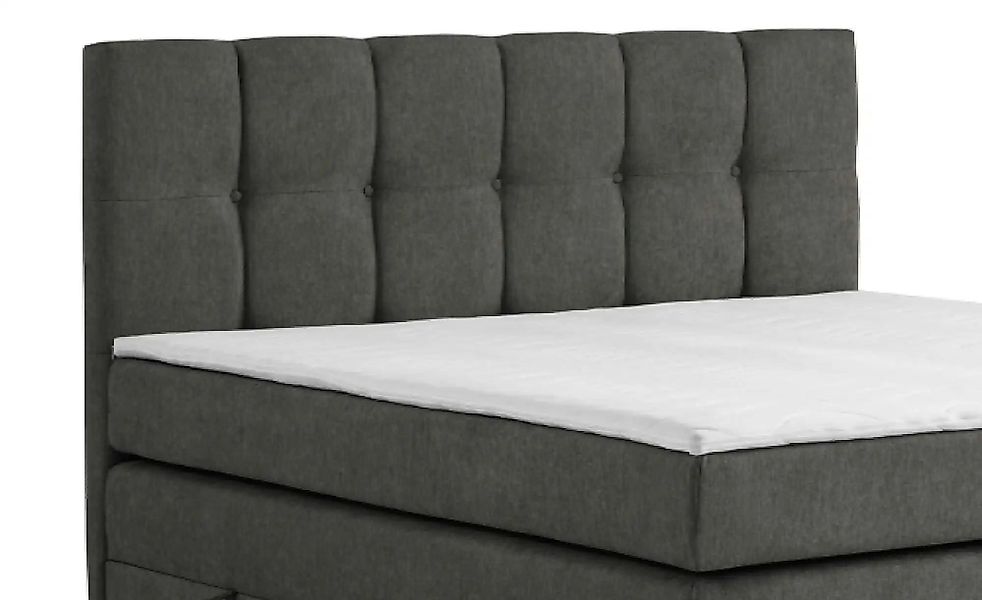 Boxspringbett mit Bettkasten Leeds ¦ blau ¦ Maße (cm): B: 180 H: 121 Betten günstig online kaufen