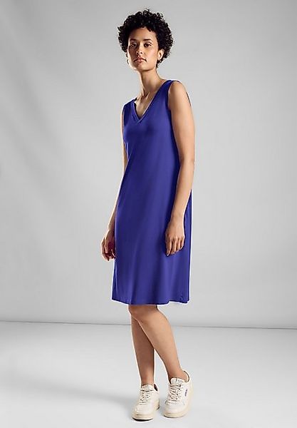STREET ONE Jerseykleid mit V-Ausschnitt vorn und hinten günstig online kaufen