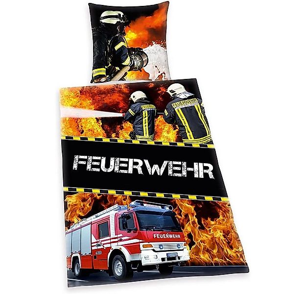 Herding Young Collection Jugendbettwäsche Feuerwehr, Renforcé, 2 teilig, 13 günstig online kaufen