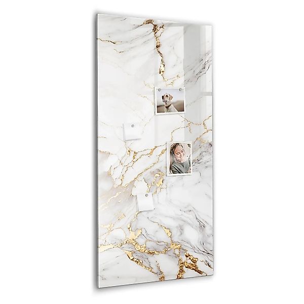 Tulup Schreib Magnettafel Dekorativer Marmor 60x120 cm Magnettafel Wohnzimm günstig online kaufen