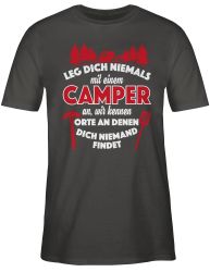 Shirtracer T-Shirt Leg dich niemals mit günstig online kaufen