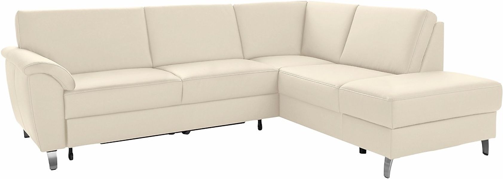 sit&more Ecksofa »Texel L-Form«, mit Federkern, wahlweise mit Bettfunktion günstig online kaufen
