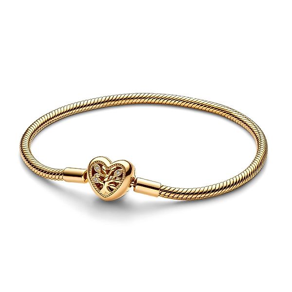 Pandora Charm-Armband Charms- Familienbaum Goldfarben günstig online kaufen