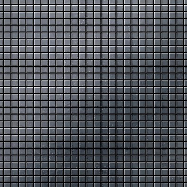 ALLOY Mosaik Fliese Massiv Metall Rohstahl Gewalzt Grau 1,6mm Stark Glomesh günstig online kaufen