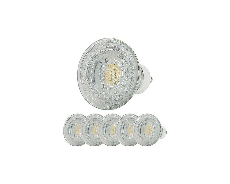 Sweet LED LED-Leuchtmittel 6er Pack GU10 Leuchtmittel 7W 530lm dimmbar, GU1 günstig online kaufen